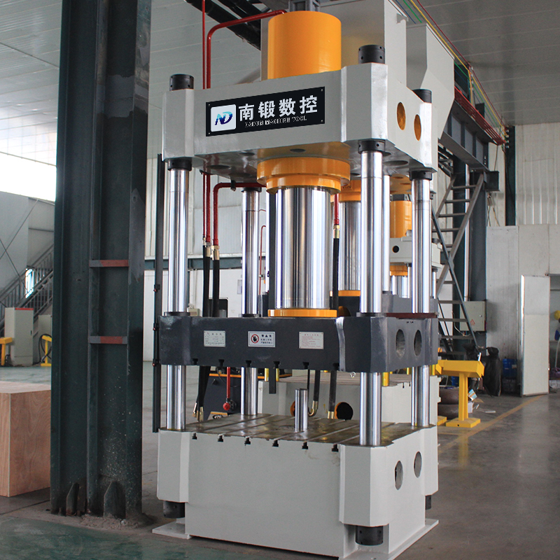 315t三梁四柱油壓機(jī)快速帶下頂缸，300噸拉伸成型油壓機(jī)